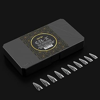 aprés GEL-X Apres Nail Gel-X Sculpted Short Long Box of Tips | 600 Gel-X