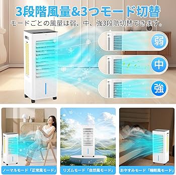 冷風機 強力 冷風扇 扇風機 【2025年猛暑対策・急速冷却・省エネ】 Amazon.co.jp: 冷風機 強力 冷風扇 扇風機 【2025年猛暑対策