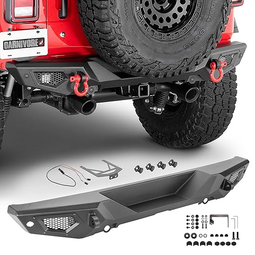 Carnivore Laser-Cut Carbon Steel Rear Bumper