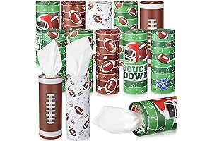 Tatuo Football Round Tissue Boxes for Car