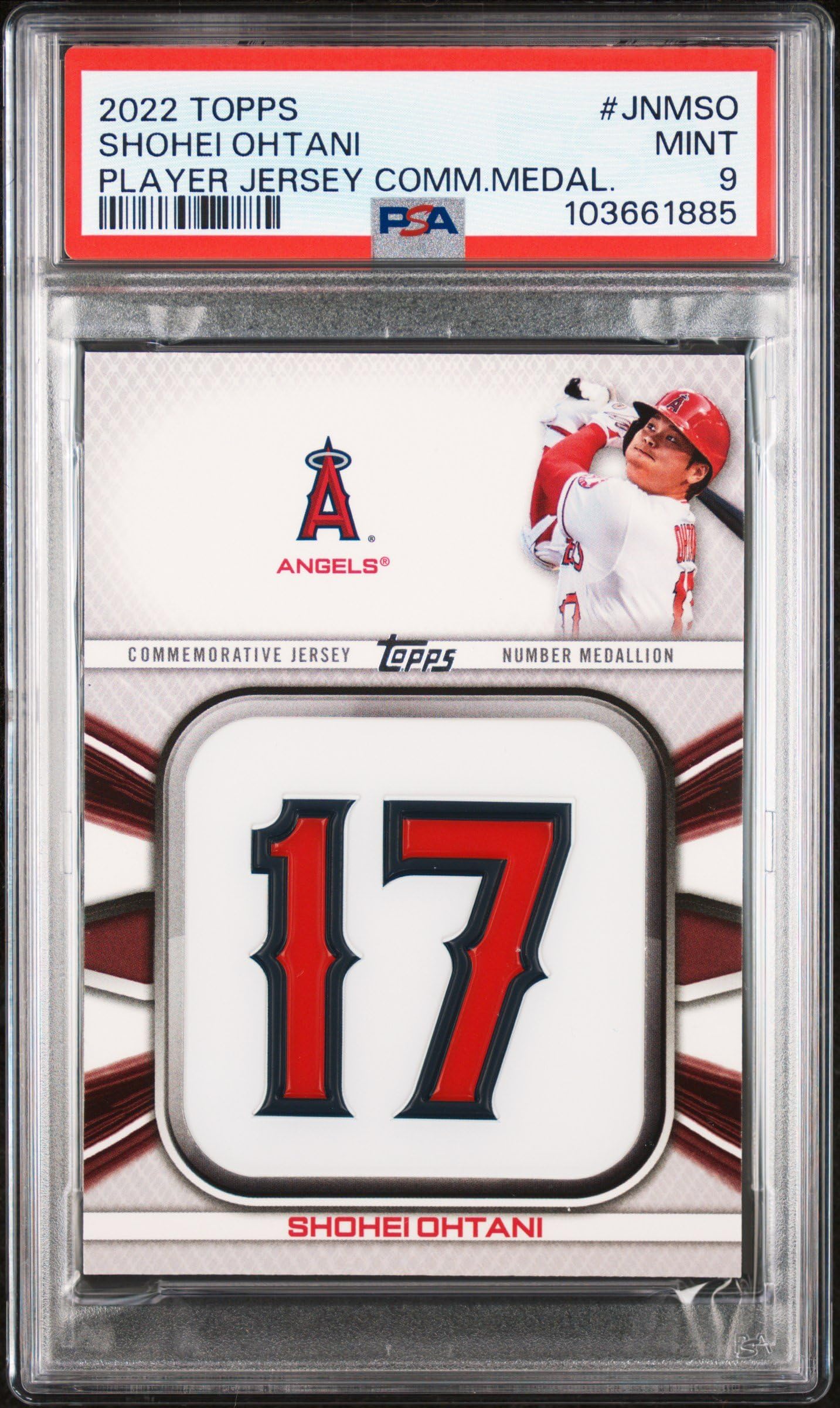 Amazon.com: 2022 Topps S1 Shohei Ohtani Jersey Commem