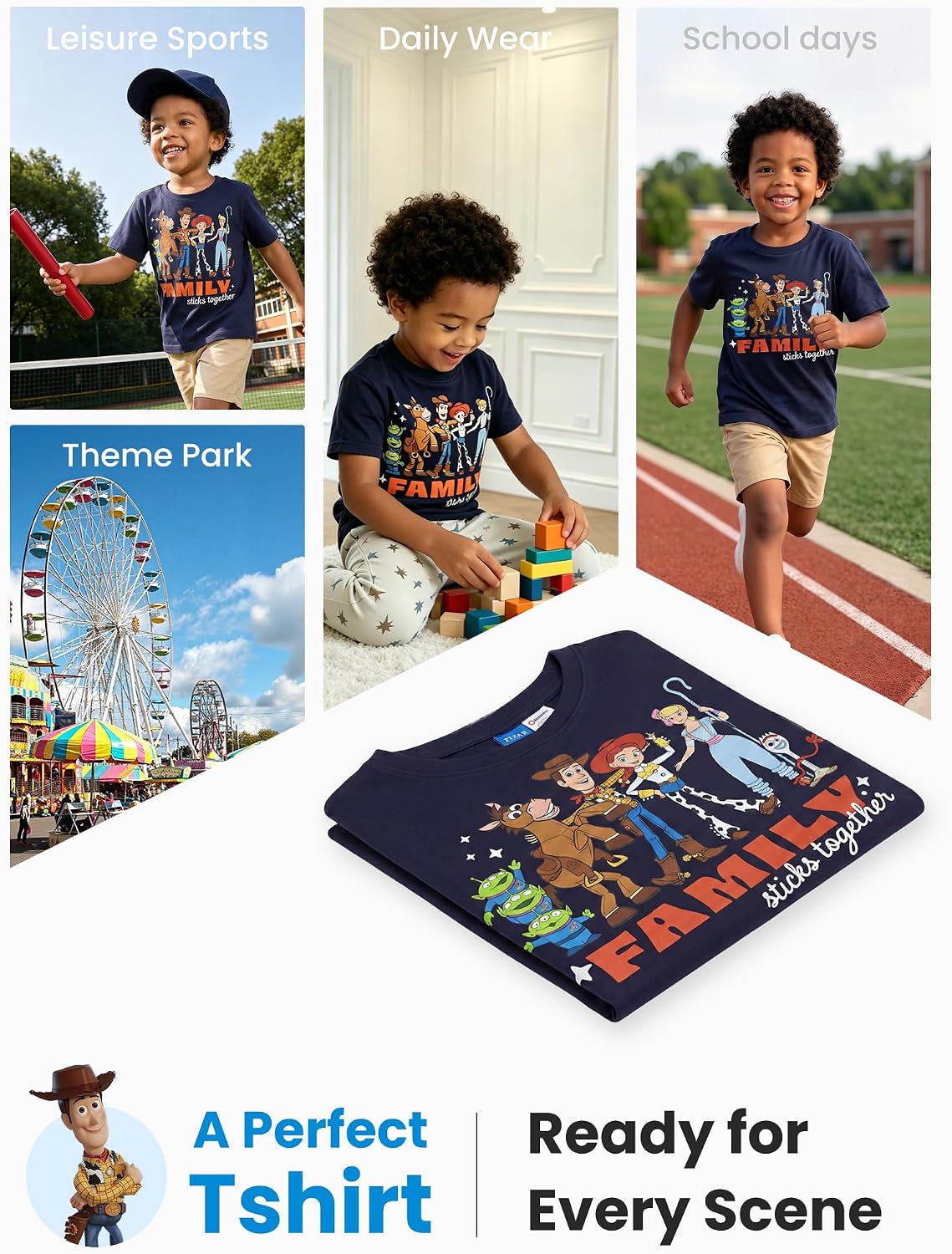 Disney Marvel Spiderman Shirt Boys Cotton Short Tee Shirt Kids Top 2-9Y