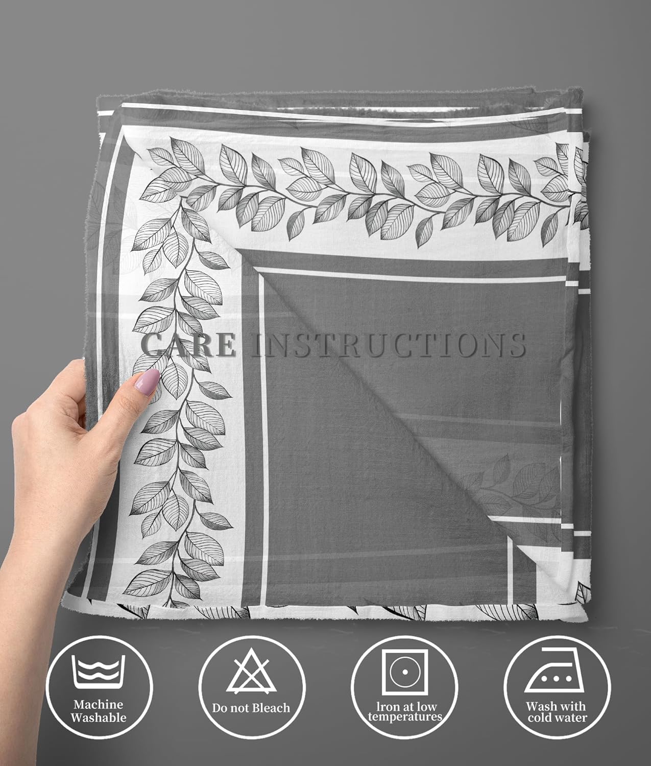 Dustproof Half Blackout Half-Shade Semi-Sheer Curtains 6 Pcs 38"x84" 2 Patterned Printed Curtains and 4 Solid Color Curtains Decorative Curtains for Bedroom Living Room