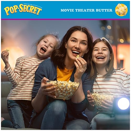 Miniatura 55 de Pop Secret Palomitas de maíz, mantequilla de cine tamaño aperitivo, 12 unidades, 12