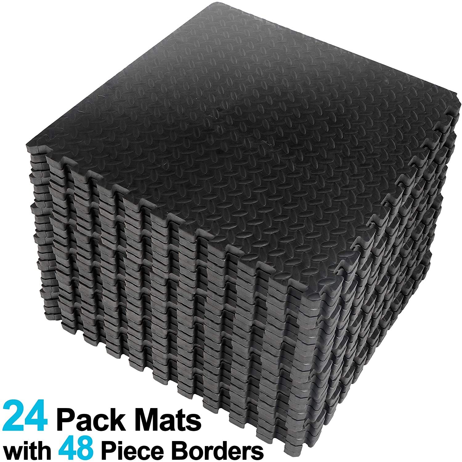 Amazon.com: Smartxchoices 24 Tiles Puzzle Exercise Mats ¾ Inch