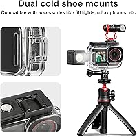 Vista 8 de FitStill 196FT/60M Estuche Impermeable y 3 Filtros y Juego de Palanca Flotante Compatible con DJI Osmo Action 5 Pro Action 4 Action 3, Cubierta
