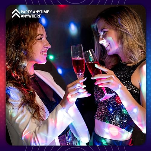 Miniatura 9 de Skylar Bombilla LED multicolor de discoteca con luces giratorias de 360 grados para fiestas de baile, raves, celebraciones, bodas, proyección de luz