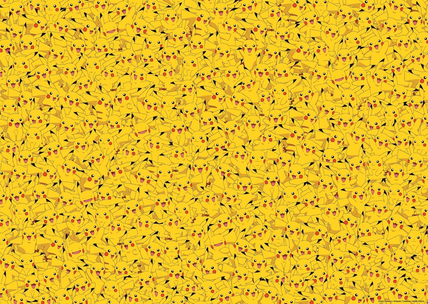 Ravensburger - Puzzle 1000 Pezzi Pikachu Challenge | Puzzle Pokemon Per Adulti E Bambini Con Una Misura Di 70x50 Cm | Regalo Per Adulti E Bambini Da 14 Anni E Più