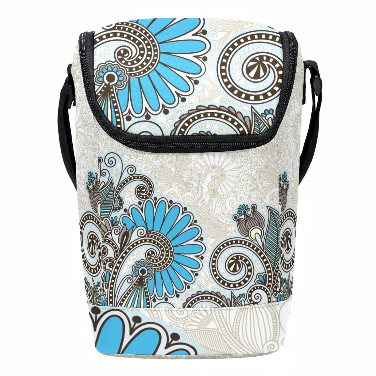 Lonchera ligera para mujer de estilo bohemio ideal para el trabajo