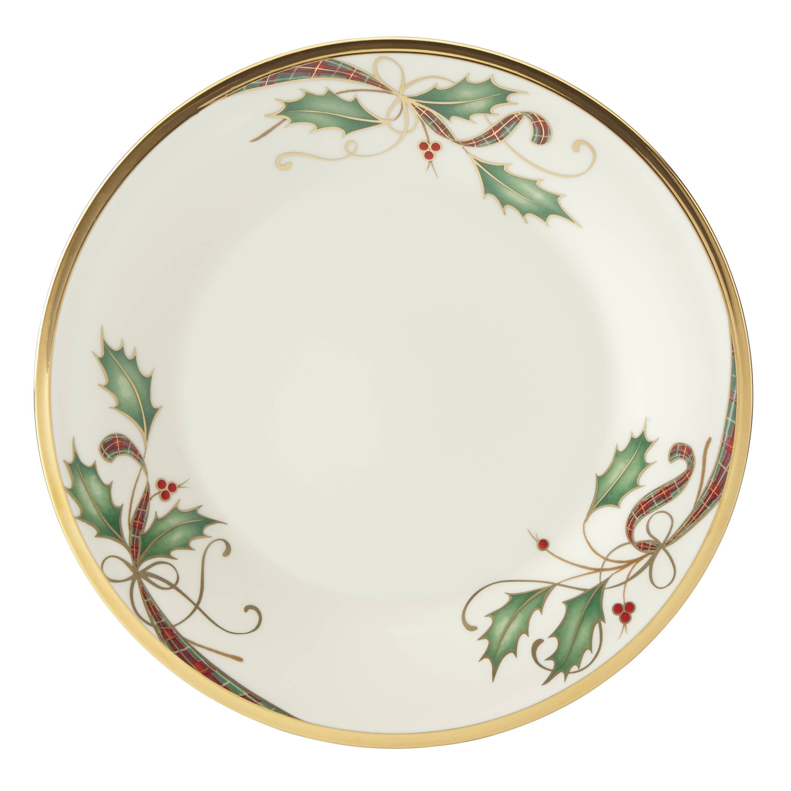 Lenox Holiday Nouveau Gold Salad Plate -