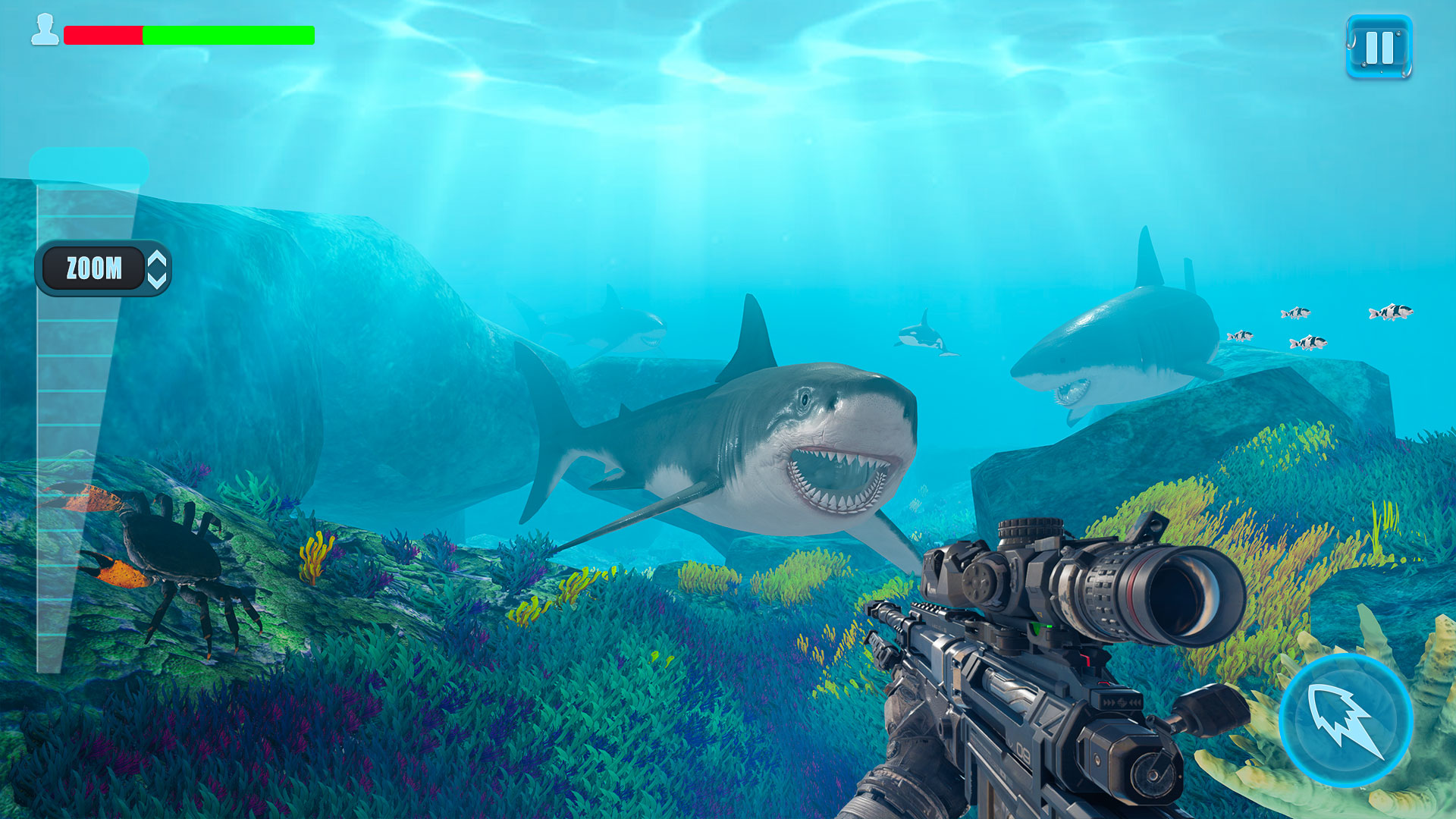 Requin Chasseur Tireur d'élite Tournage Jeux Application sur Amazon — free download