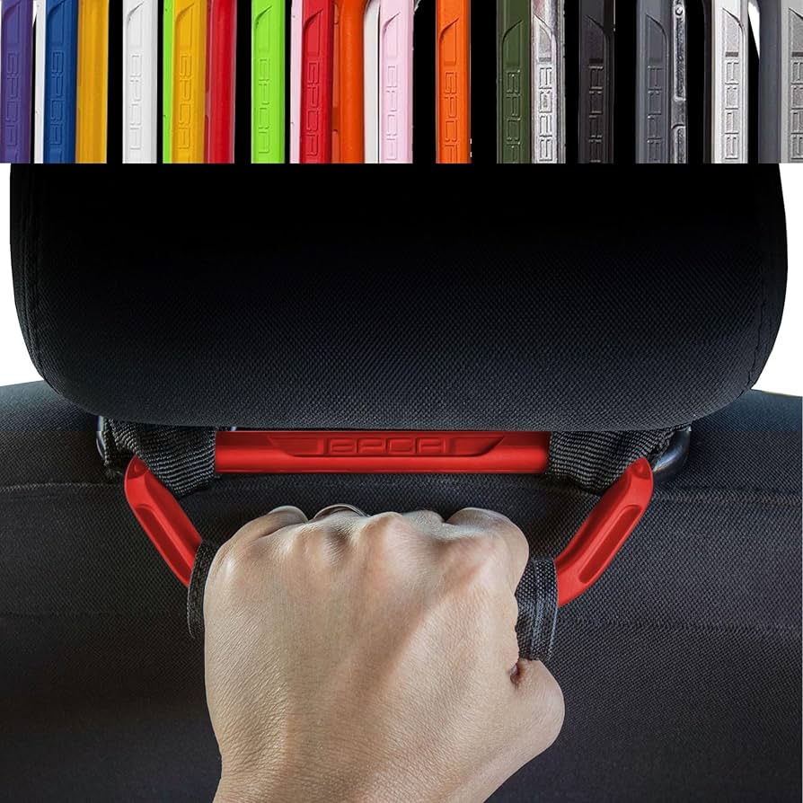 蟹パンハンドル Amazon.com: GPCA GP BackGrip PRO, Headrest Car Passenger Hand Grip