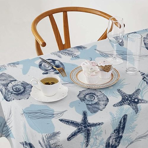 Miniatura 1139 de Mantel floral hippie, diseño retro de los años 70, naranja, rosa, azul, floral, bohemio, estampado estético de margaritas, para fiesta, picnic