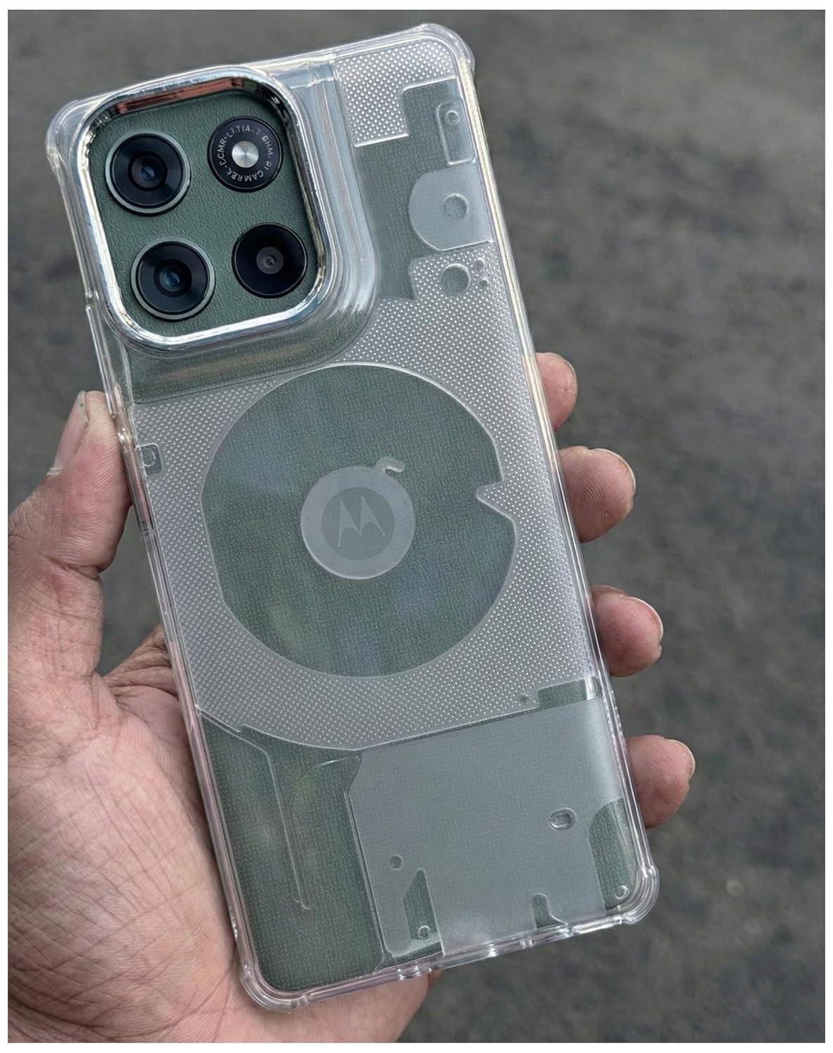 Transparent Slim-Fit Soft Back Case for Motorola Moto G67 Power 5G / Motorola Moto G57 Power 5G | 360 Degree Protection | Silicon Shockproof Cover