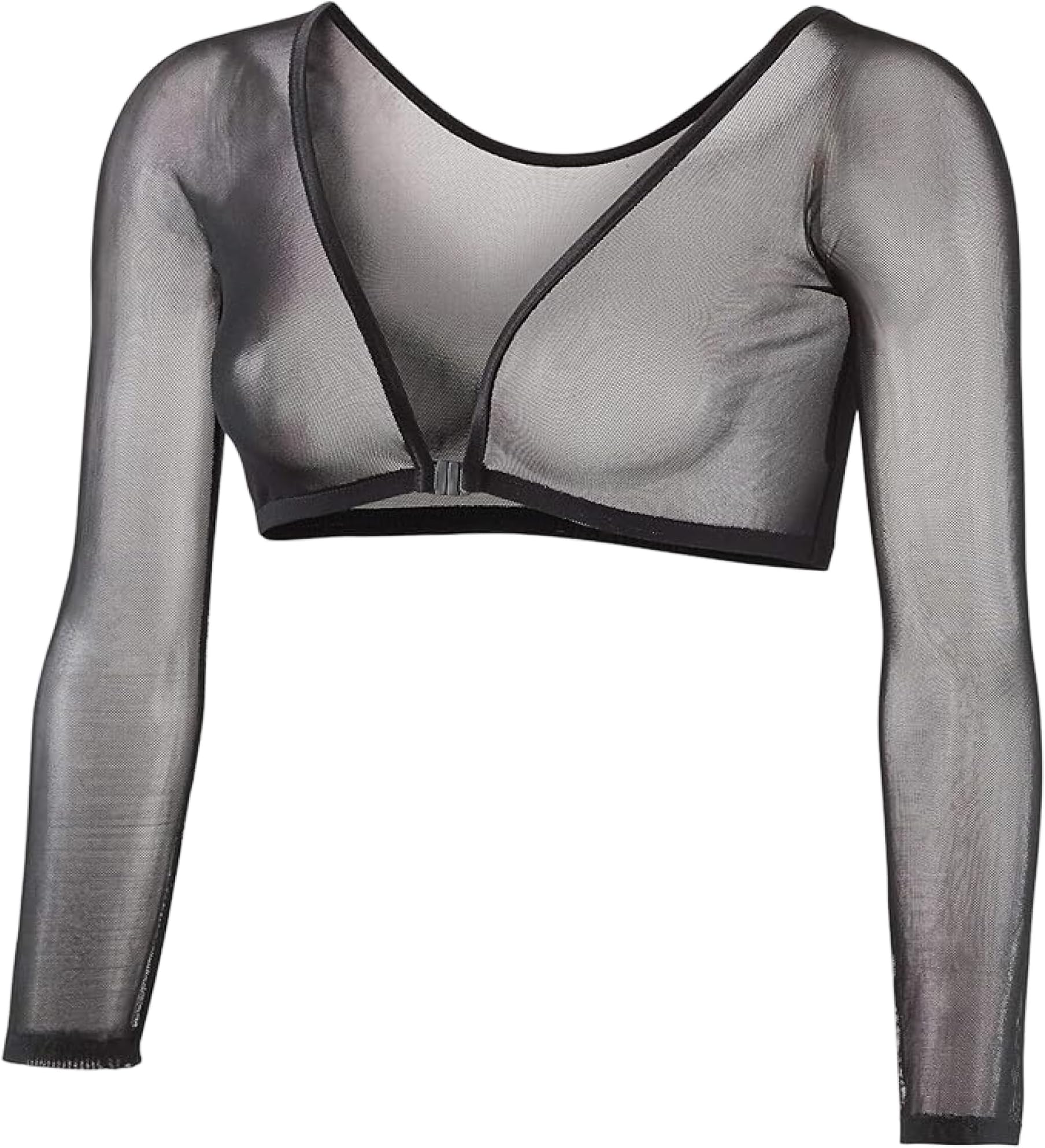 Sleevey Wonders Women’s 3/4 Length Slip-On Mesh Sleeves – Sheer Reversible Arm Cover Up, Cooling Shrug Bolero for Dresses