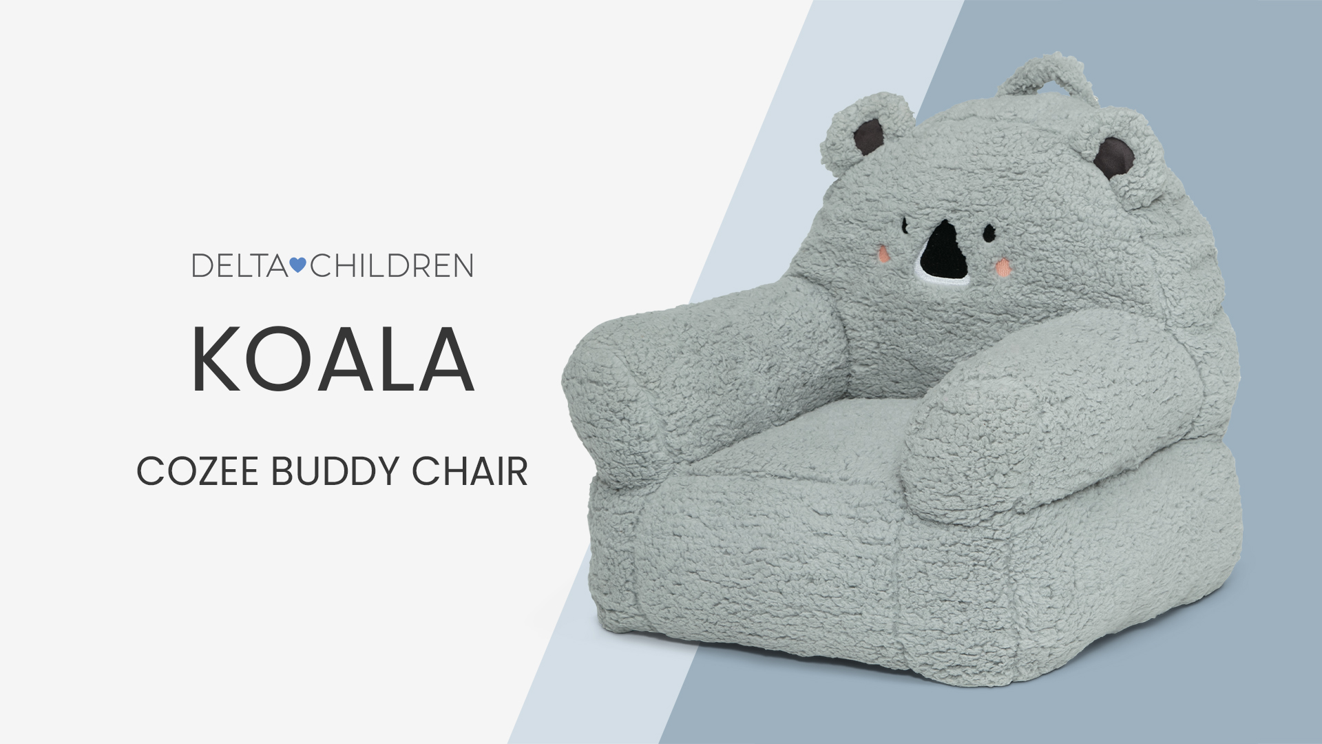 Amazon.com: Delta Children Cozee Buddy Chair, Koala : Home & Kitchen