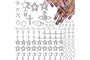 110Pcs Nail Charms for Y2k Aesthetic