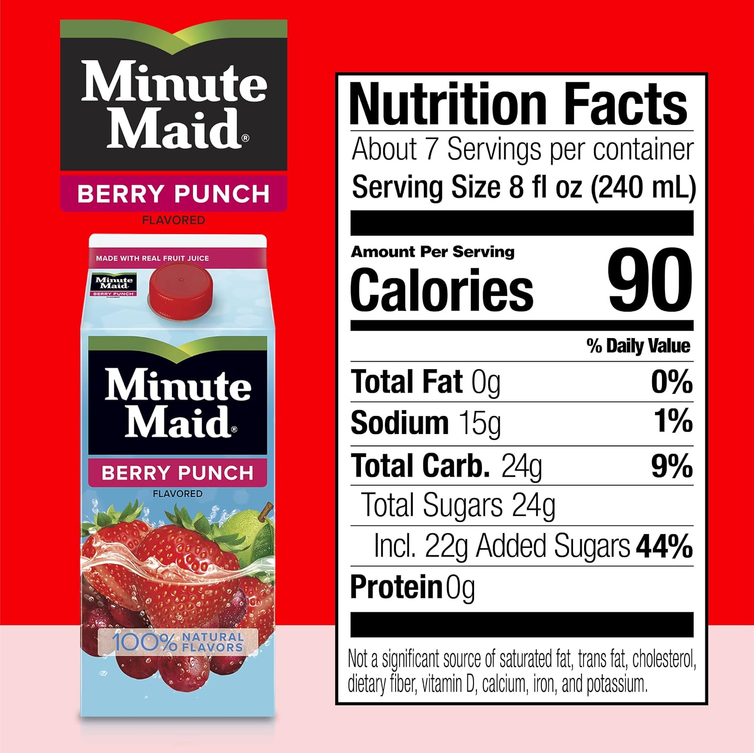 Minute Maid Berry Punch, 59 Fl Oz