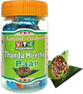 VTC MUKHWAS Thanda Meetha Paan 100 gm Home Made Paan Mukhwas Paan Laddu Mouth Freshner, After-Meal, Mukhwas Gulkand Paan