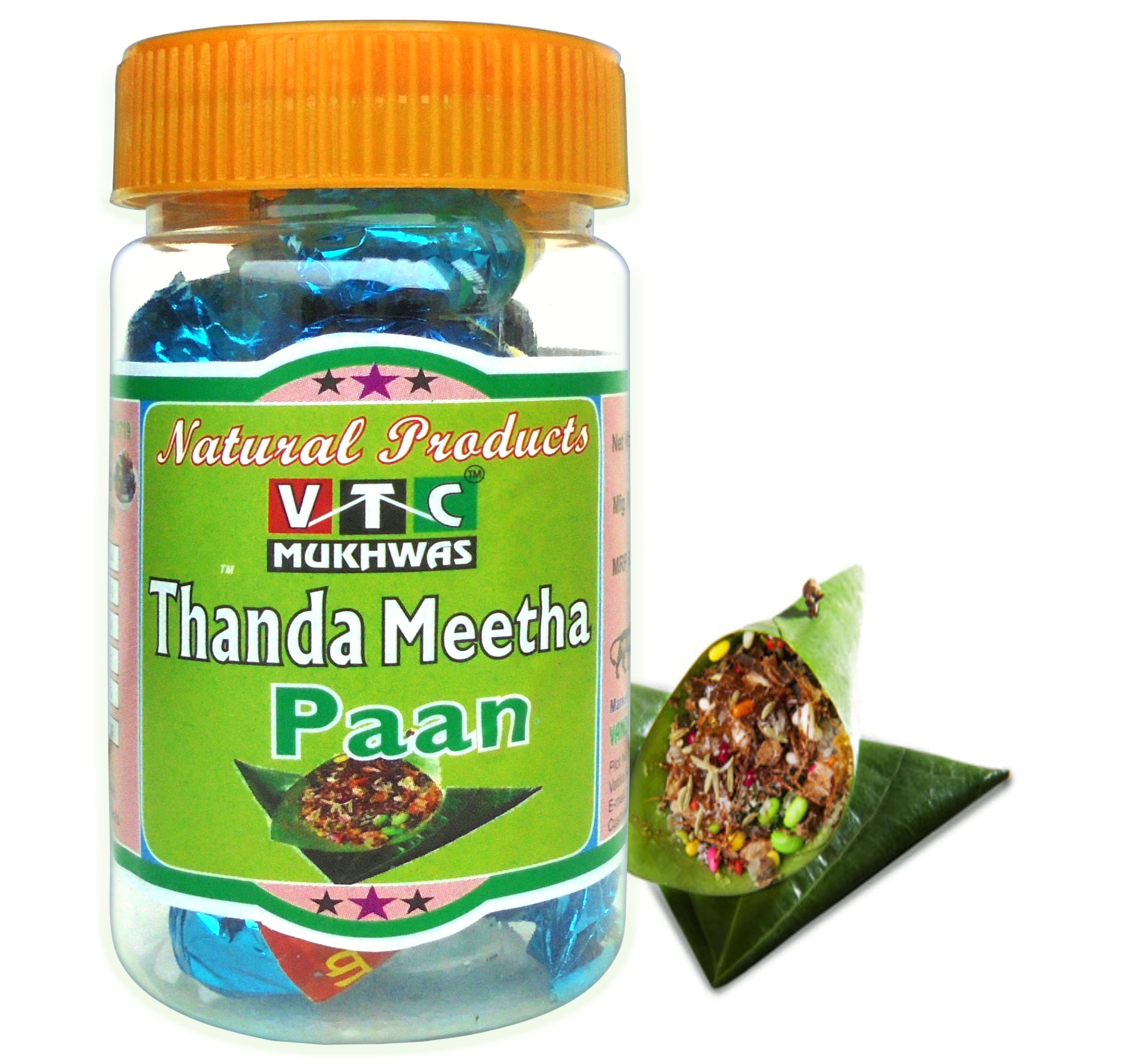 VTC MUKHWAS Thanda Meetha Paan 100 gm Home Made Paan Mukhwas Paan Laddu Mouth Freshner, After-Meal, Mukhwas Gulkand Paan