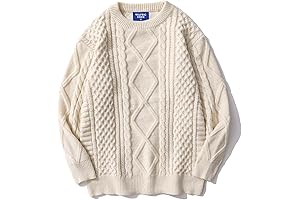 Oversized Knit Sweater: Vintage Vibes for a Cozy Sophistication