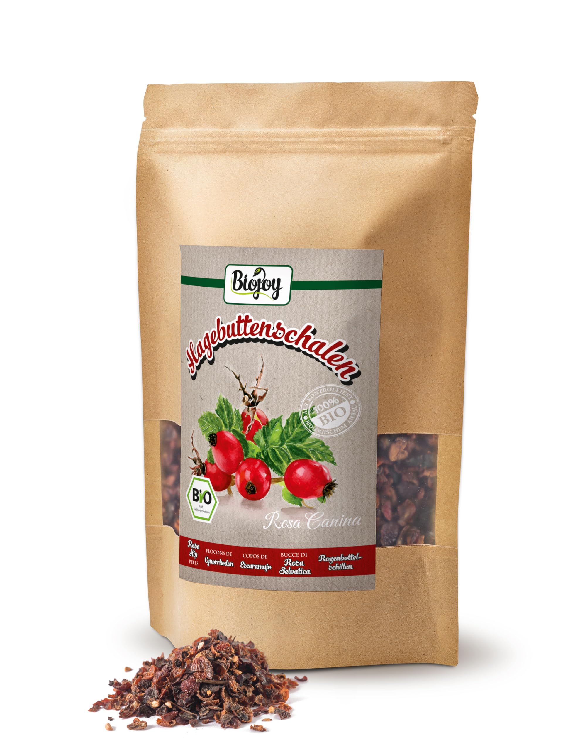 Biojoy BIO-Organiczna herbata owocowa z dzikiej róży (250 g) (Rosa canina)
