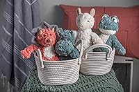 Vista 3 de Mary Meyer Masilla de peluche para cuarto de bebé, juguete suave, 11 pulgadas, dinosaurio coral