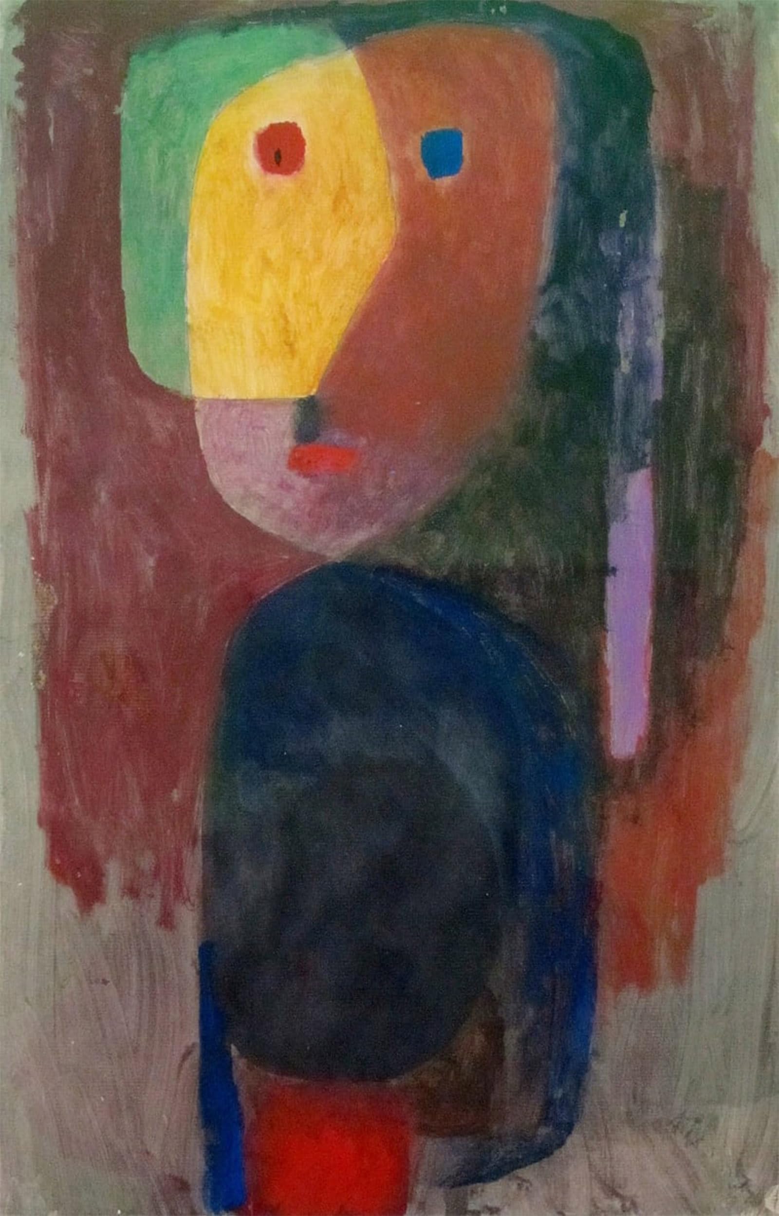 POSTERIIk Famous Animal Posters Vintage Picture Evening Figure by Paul Klee Modern Wall Decor for Home Decor 60x90cm