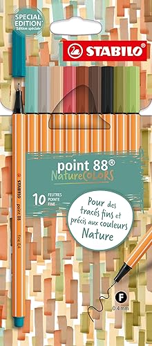 STABILO point 88 - Fineliner - NatureCOLORS Edition - Astuccio