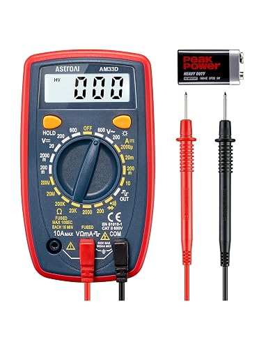 AstroAI Digital Multimeter Voltmeter Strommessgerät Tester