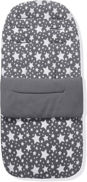 FYLO Luxury Fleece Footmuff/Cosy Toes Fleece Lined Cosytoes Universal Fitting for Pushchairs Strollers Prams Buggy Baby