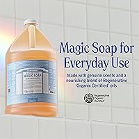 Vista 2 de Pura Castilla y jabón Dr. Bronner Liquido - Lavanda, 1 galón