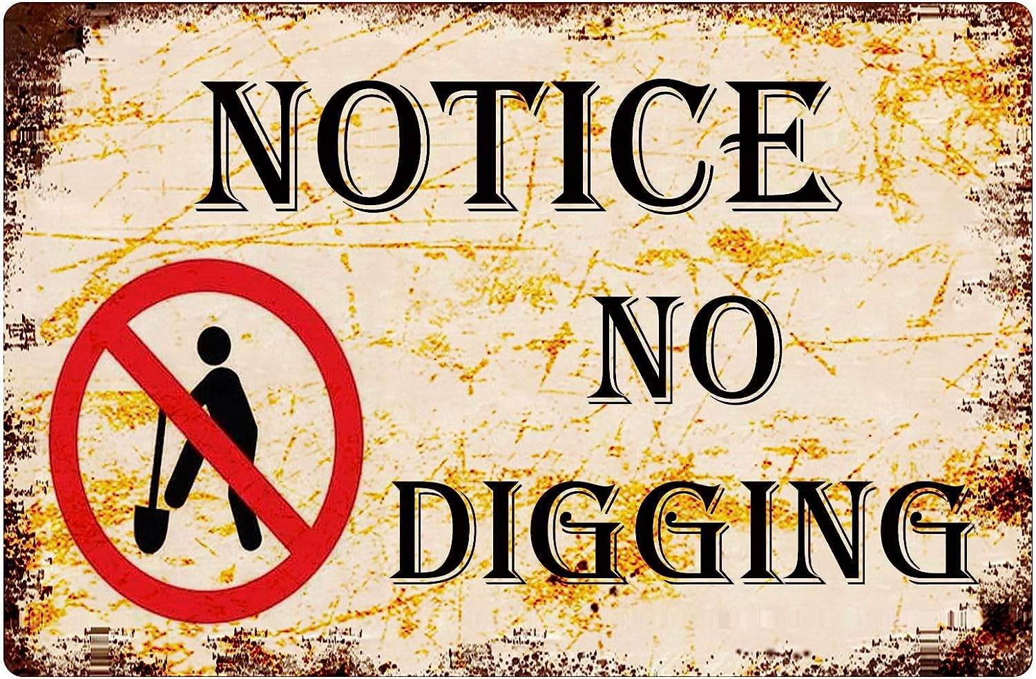 Anceky Notice No Dumping Metal Sign Private Property No Dumping No Yard Waste No Littering Tin Sign Outdoor Warning Traffic Notice Road Safety Street Yard Keep Our LotLittering Dumping 8x12 inch