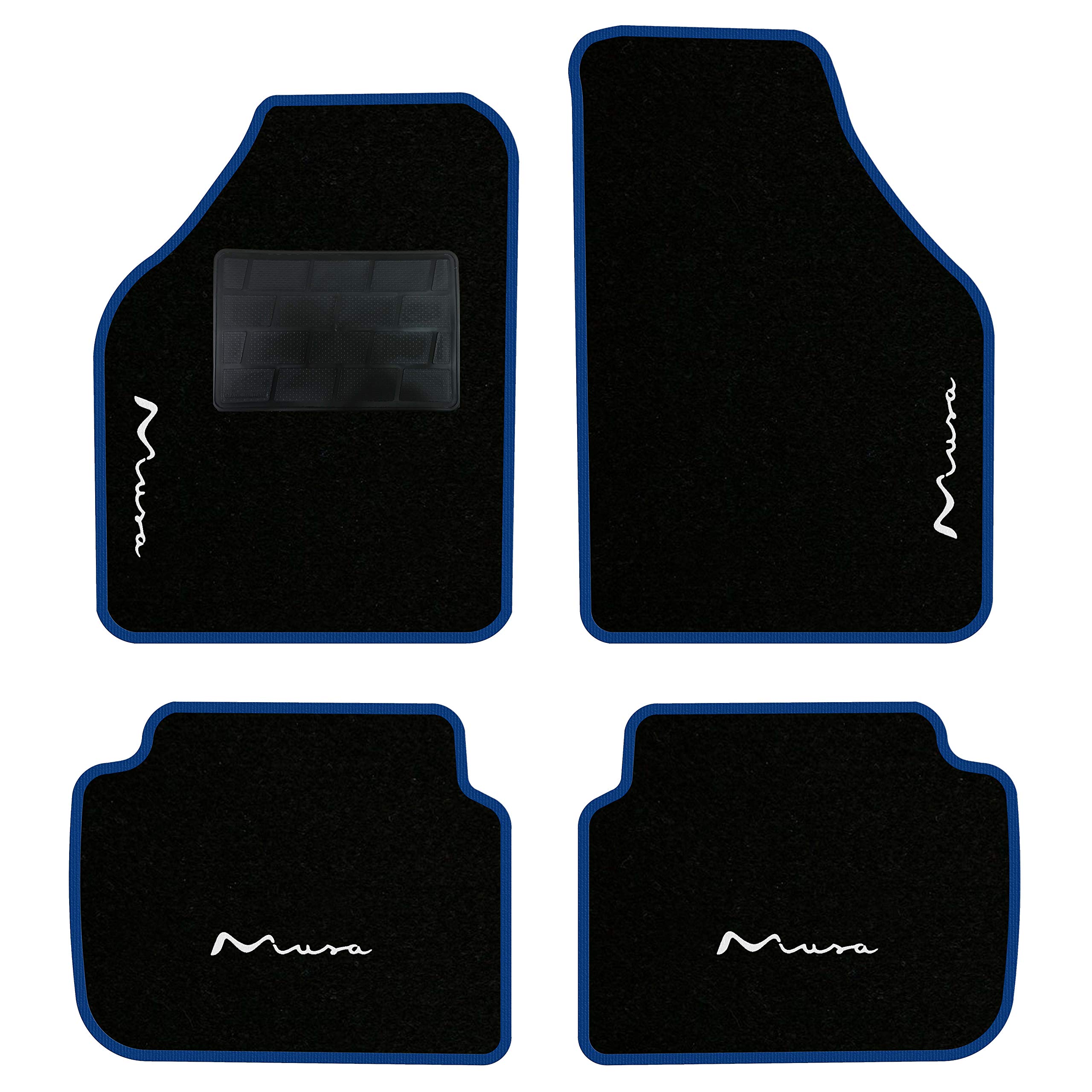 Tappetini Auto Personalizzati Per Fiat Punto 2009-2018 | Moquette O Gomma, Ricamo Su Misura | Made In Italy - Foto 3