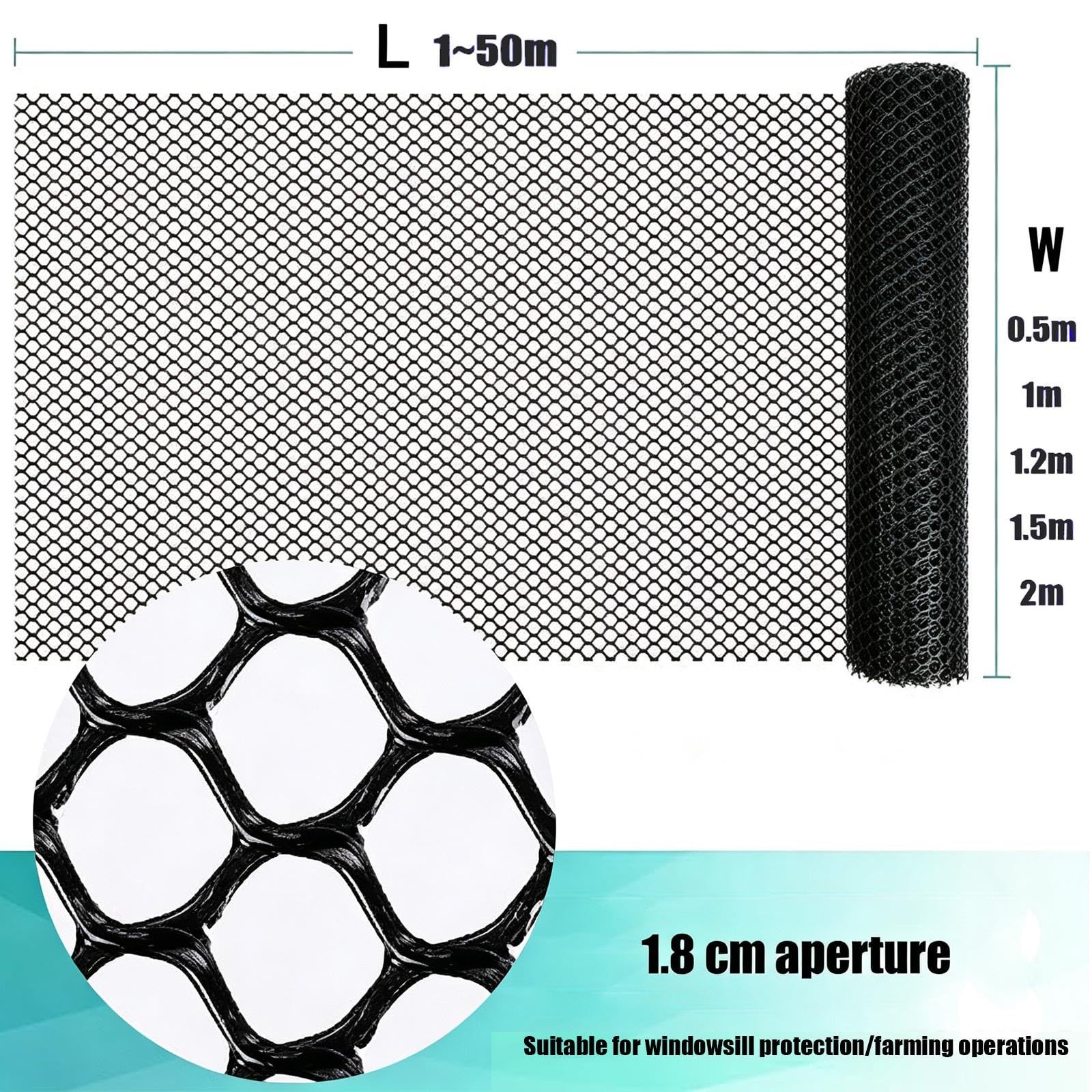 Rete In Plastica For Recinzione In Rotolo, Rete For Protezione Del Prato