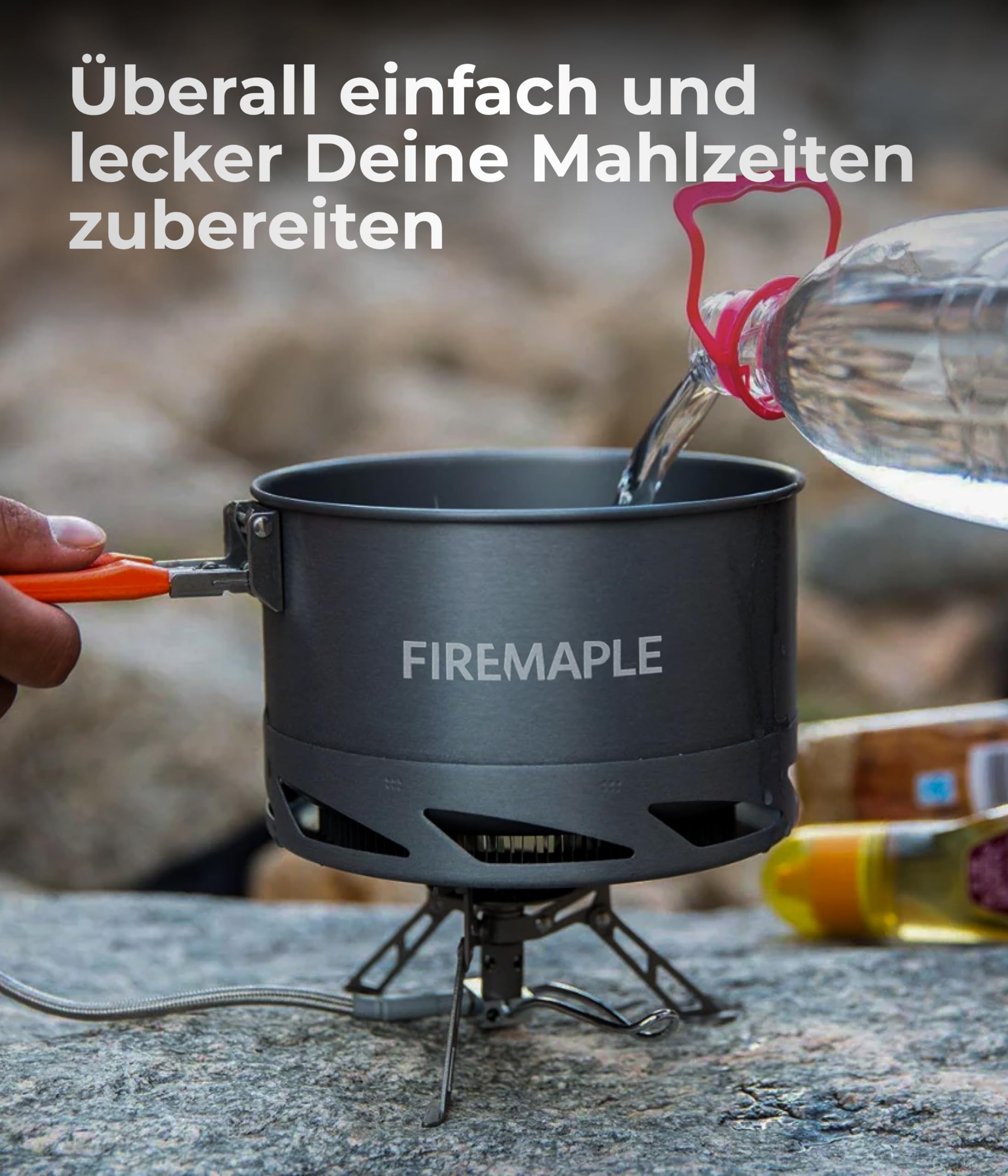 Fire-Maple Feast K2 Orange Topf