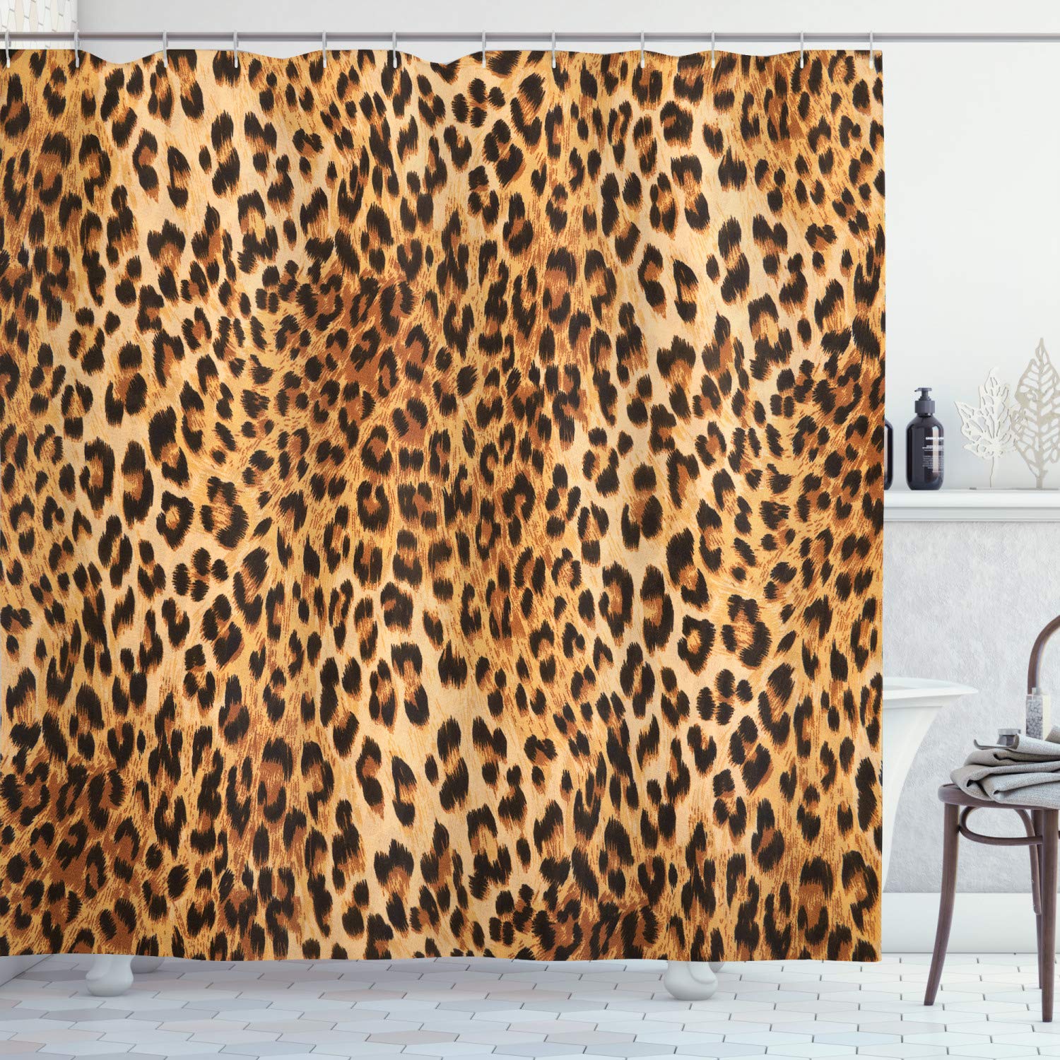 Cheetah Print Shower Curtains Curtains & Drapes 2023