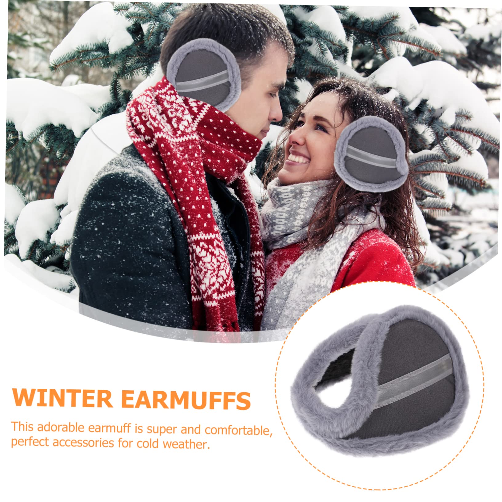 3piezas Orejeras Gruesas Para Invierno Calentadores De Orejas Térmicos Para Actividades Al Aire Protección Frío y Viento Diseño Ligero y Cómodo Adecuadas Para Esquiar