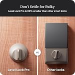 Level Lock Pro with Matter - Satin Nickel