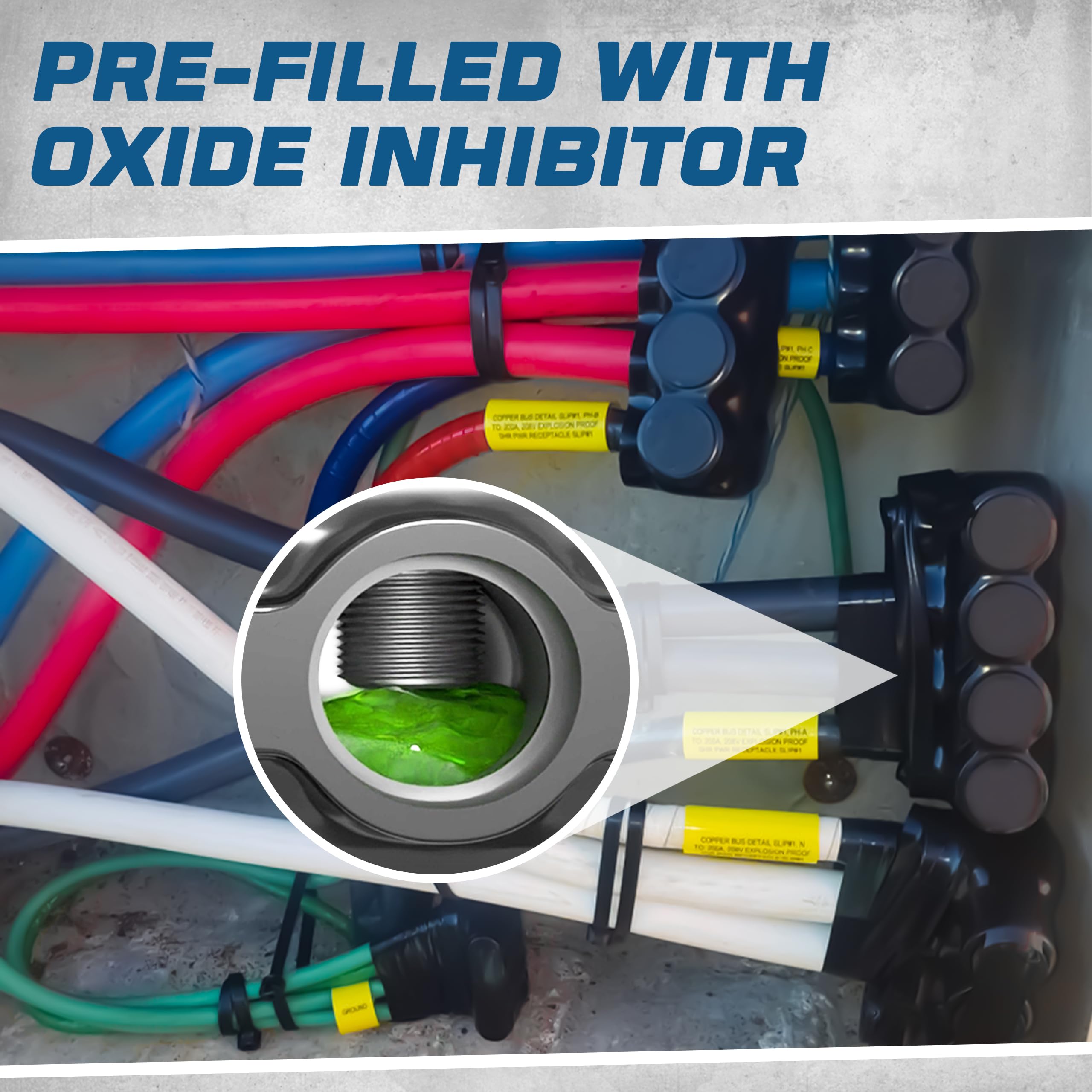 OHLECTRIC Insulated Wire Connector 3 Port Dual Side Entry For - View #4