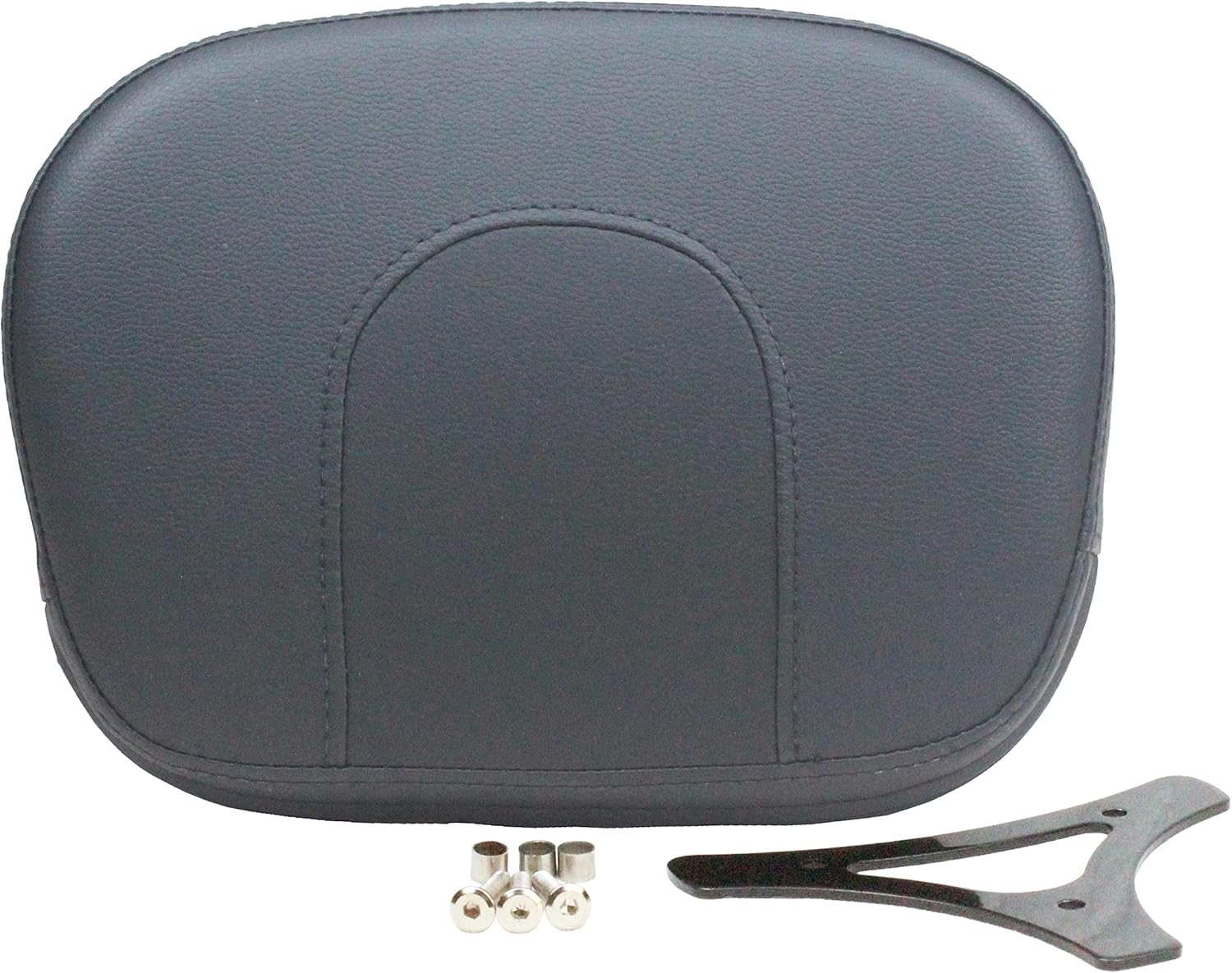 YHMOTO Detachable Sissy Bar Passenger Backrest Pad Fits For Harley Davidson Touring Street Glide Road King Electra Glide 1997-2025