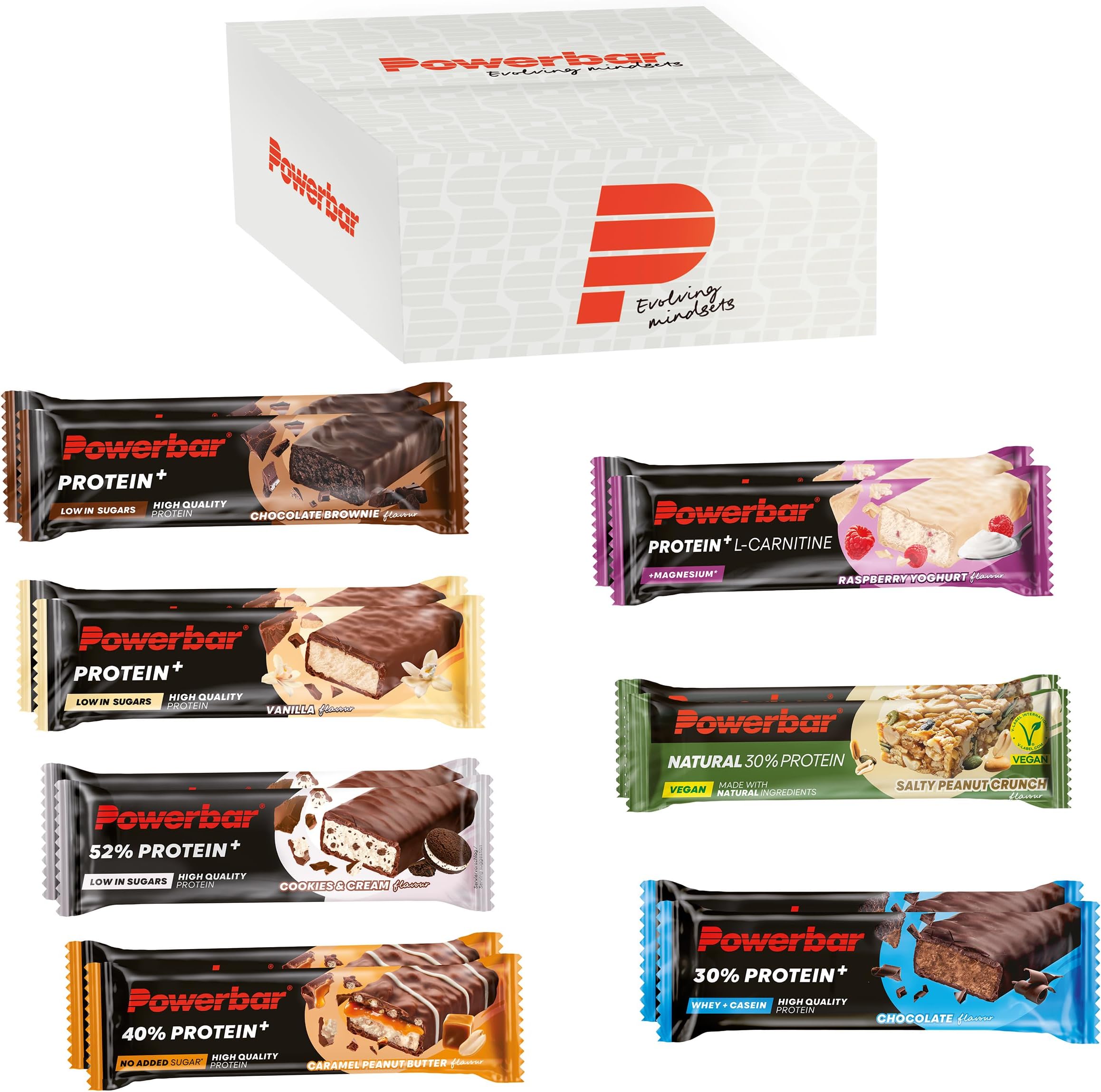 Powerbar - Protein Multiflavour Box - 14 Powerbar Riegel