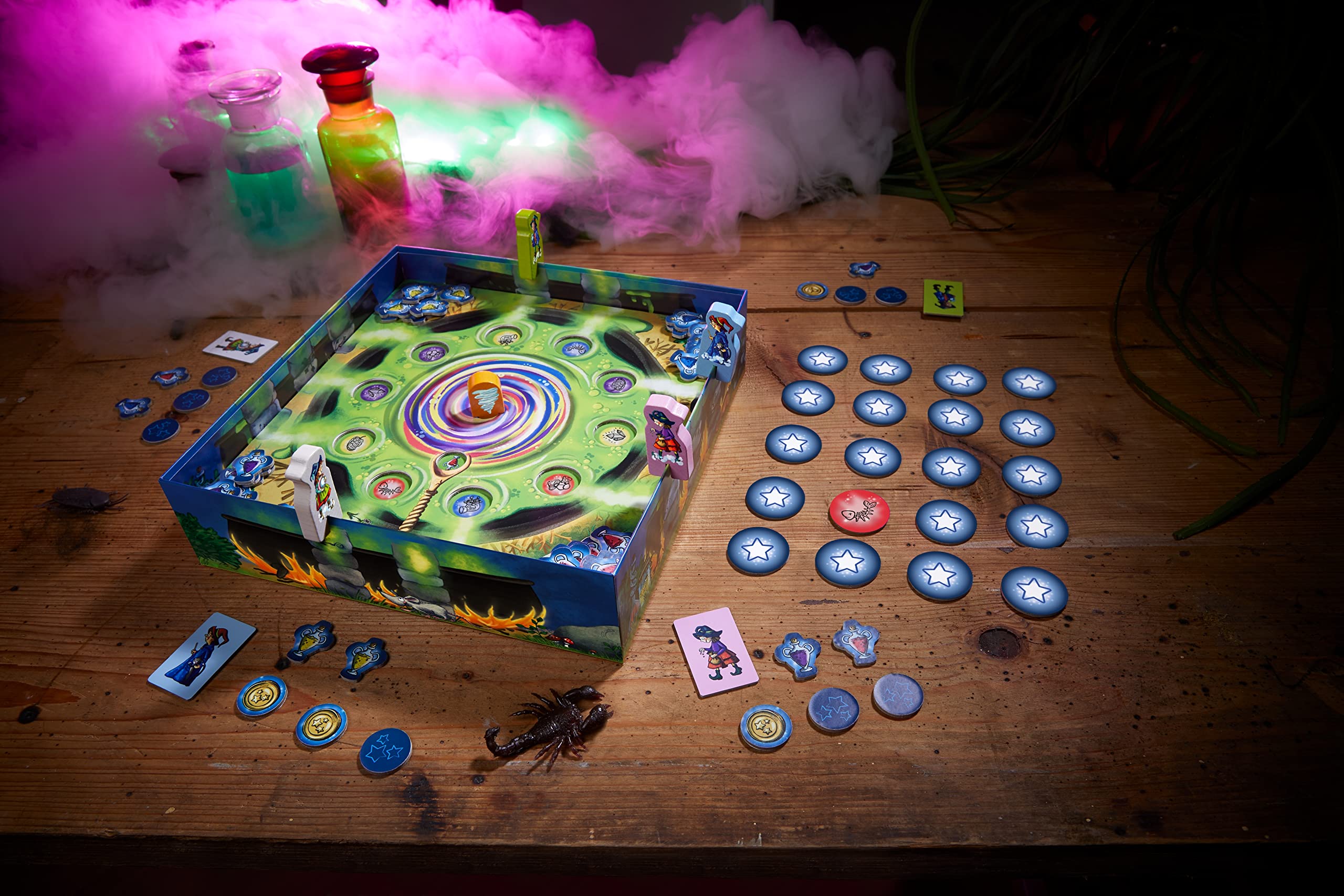 HABA Potion des sorciers-Jeu de Course et de mémoire-5 Ans et Plus, 305217