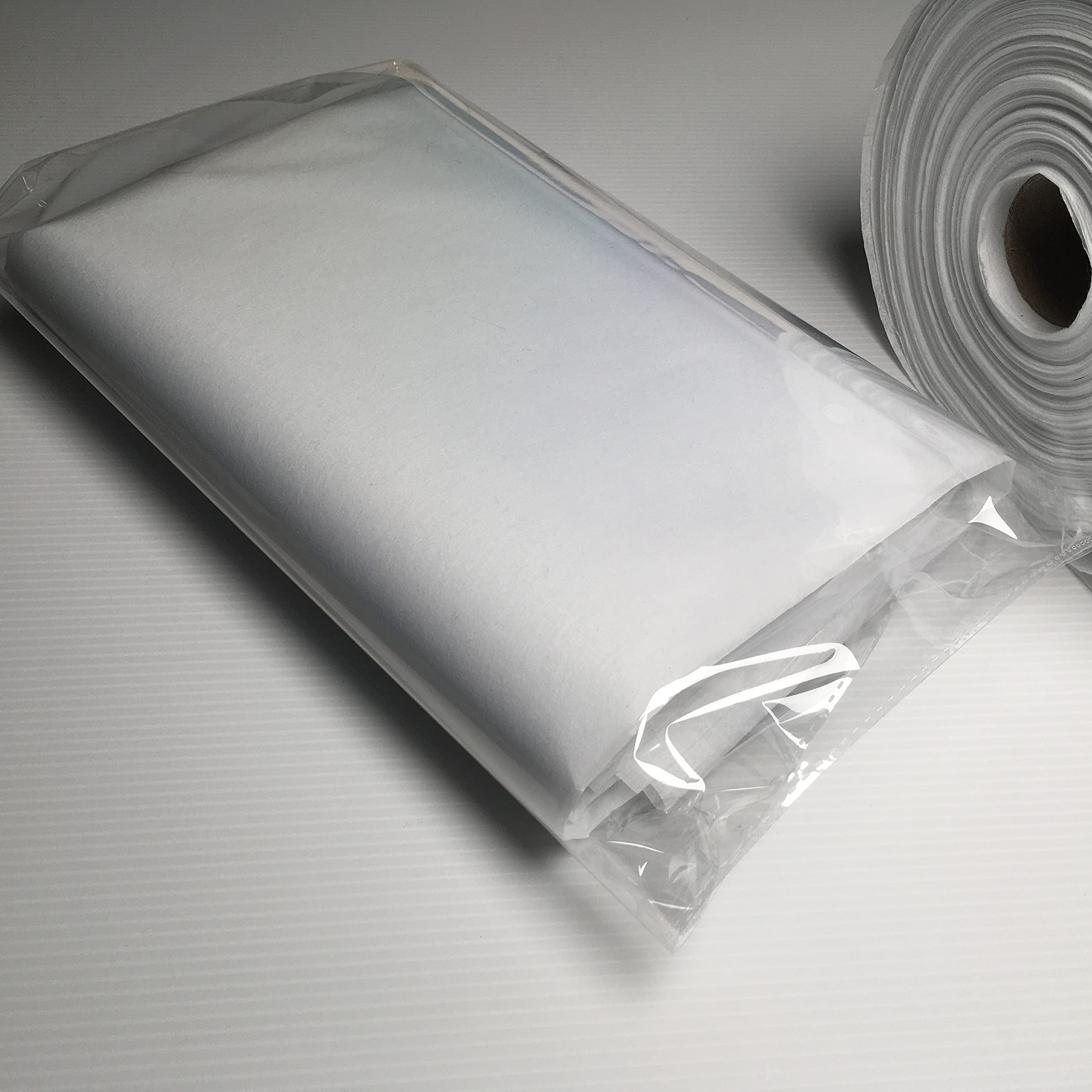 Midland Textiles White 3 Meter Lightweight Fusible Iron On Interfacing 90Cm Wide Fabric Ideal For Stiffening Fabric, Ppe, Scrubs (3 Metre Pack)