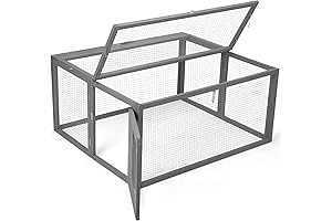 Foldable Wooden Chicken Coop with Run