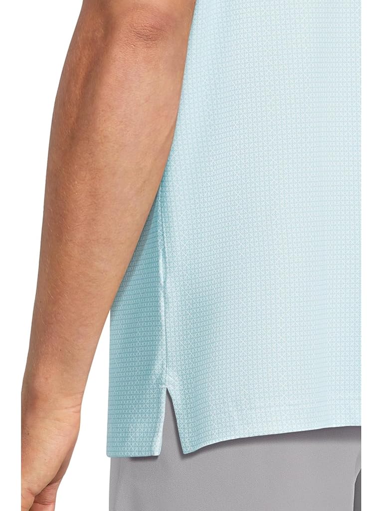 Blue Callaway Chev Foulard Print Polo