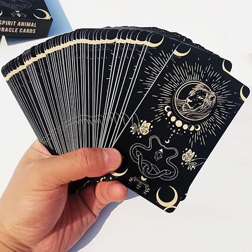 Miniatura 3 de Spirit Animal Oracle Cards  54 cartas Oracle con guía espiritual para principiantes, gran regalo para amigos o familiares