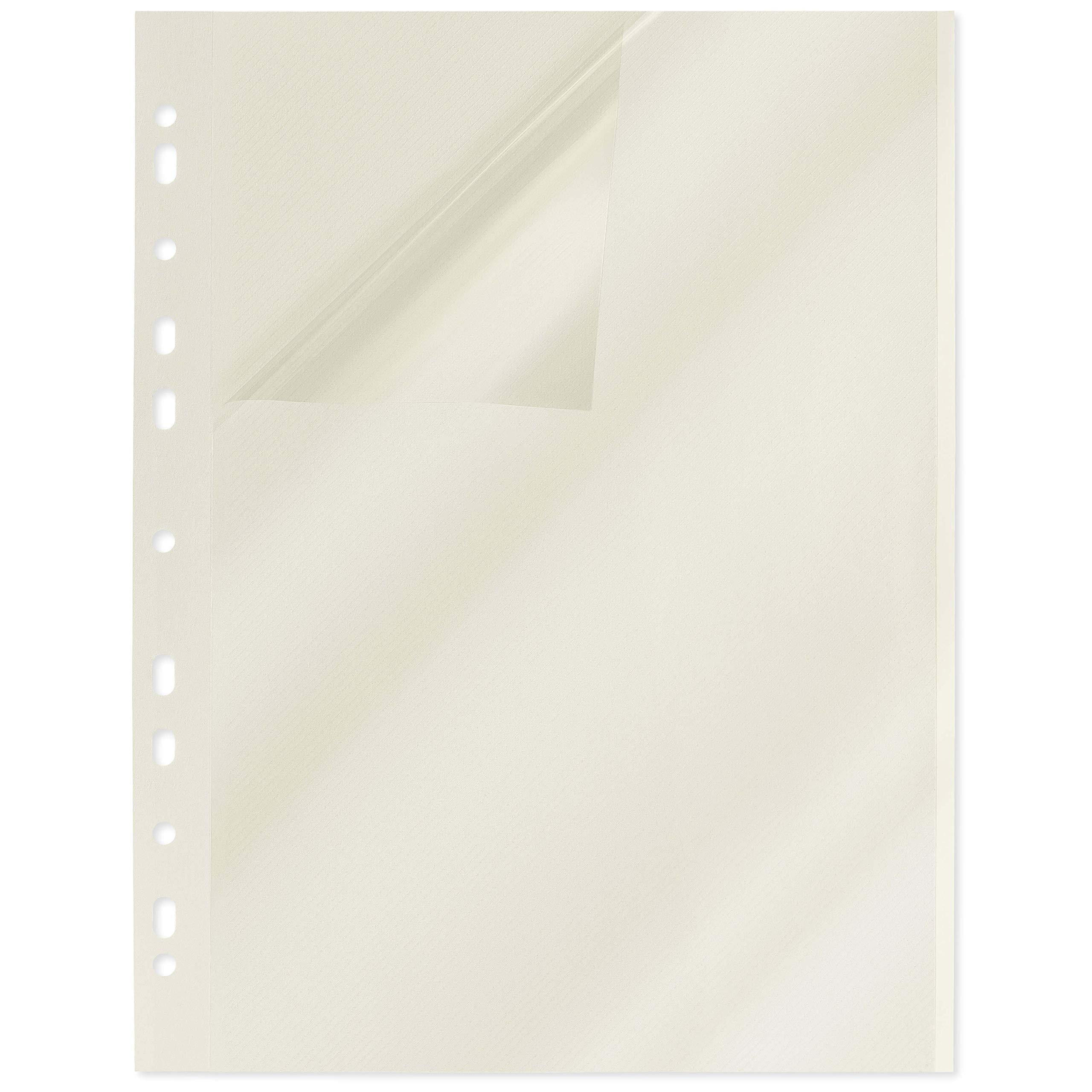 mashpaper Fotokarton selbstklebend weiß 50 Blatt Fotoblätter Ergänzungsblätter 65000450