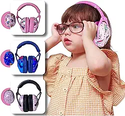 Fone Abafador de Ruídos Autismo Infantil Colorido Abafador de Som e Protetor Auditivo Para Crianças Autistas TEA Auricular - ALVATEC ATC®