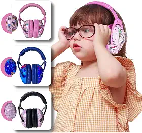 Fone Abafador de Ruídos Autismo Infantil Colorido Abafador de Som e Protetor Auditivo Para Crianças Autistas TEA Auricular - ALVATEC ATC®